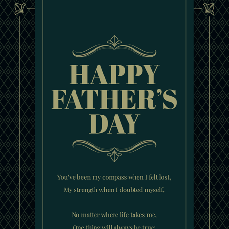 What Makes a Dad Father's Day eCard